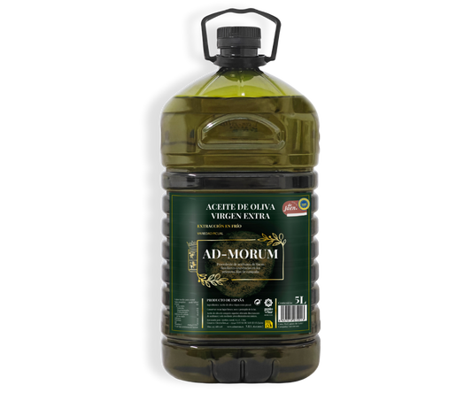 Garrafa aceite de oliva virgen extra Ad-Morum (AOVE)