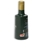 Lateral derecho de botella de aceite de oliva virgen extra Temprano Ad-Morum (AOVE temprano).