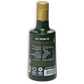 Parte trasera de botella de aceite de oliva virgen extra Temprano Ad-Morum (AOVE temprano).