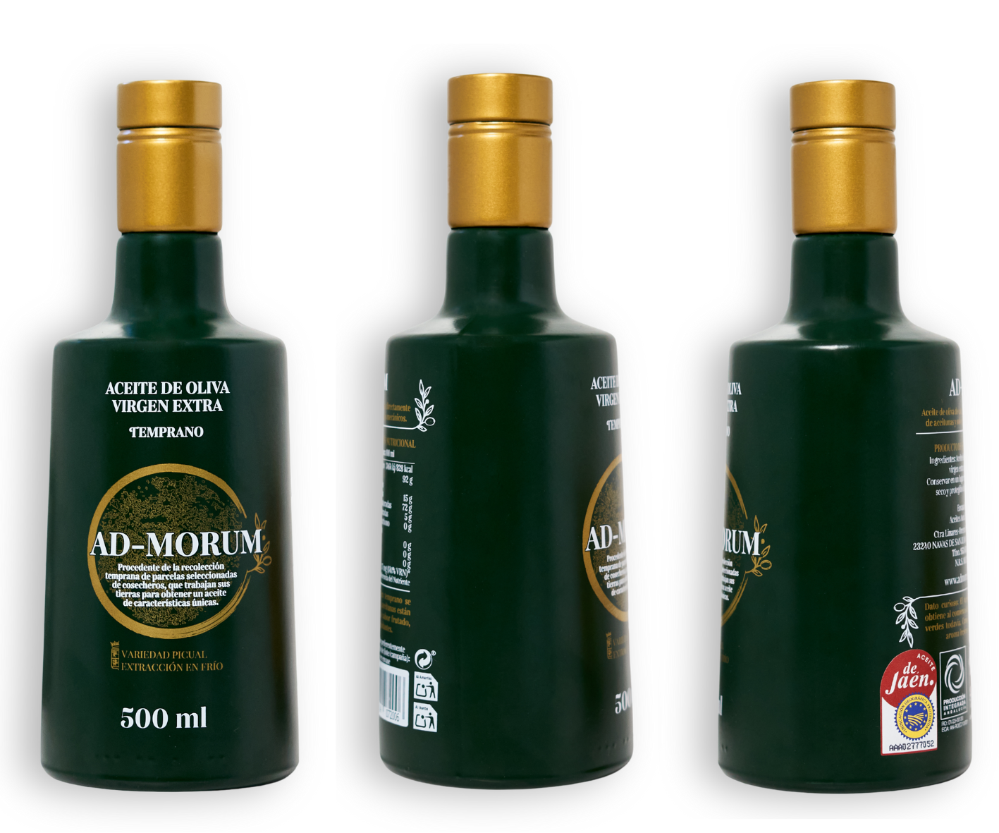 AOVE Temprano Picual 2025/2026 (500ml) PACKS