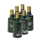 Pack de 6 botellas de aceite de oliva virgen extra Temprano Ad-Morum (AOVE temprano).